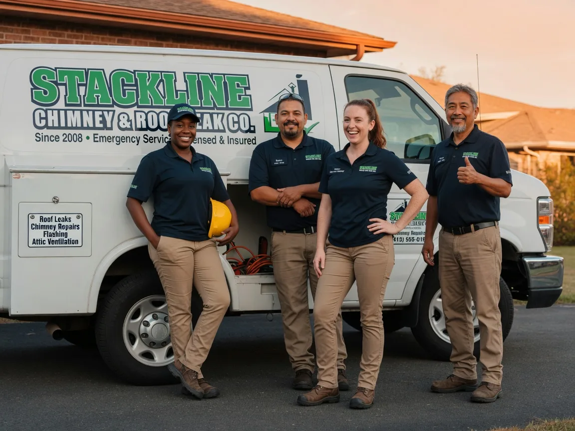 Chimney flashing repair company in Lancaster, CA